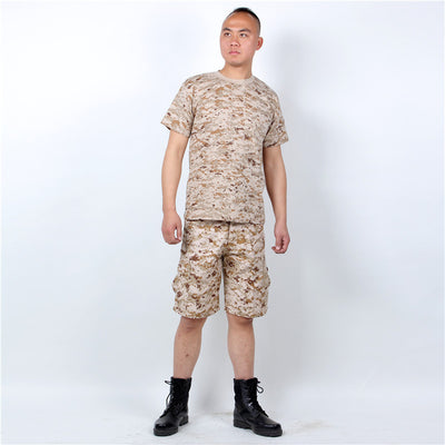 Camouflage Tactical Shorts Mens Multi-Pocket Cargo Shorts - Carvan Mart