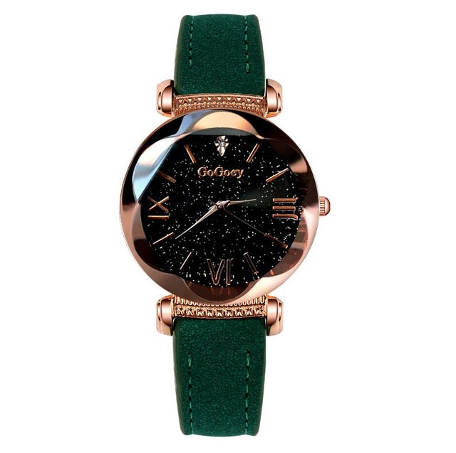 Fashion Watches Luxury wrist Watch - Green - Women's Watches - Carvan Mart