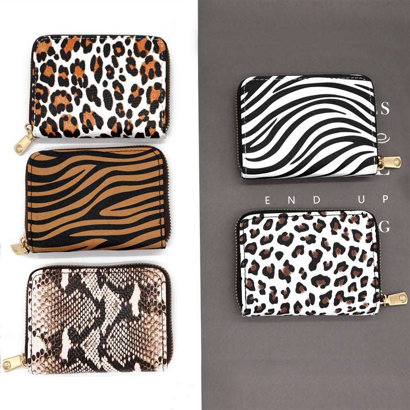 Animal Pattern Series Expanding Card Holder - - Women's Wallet - Carvan Mart