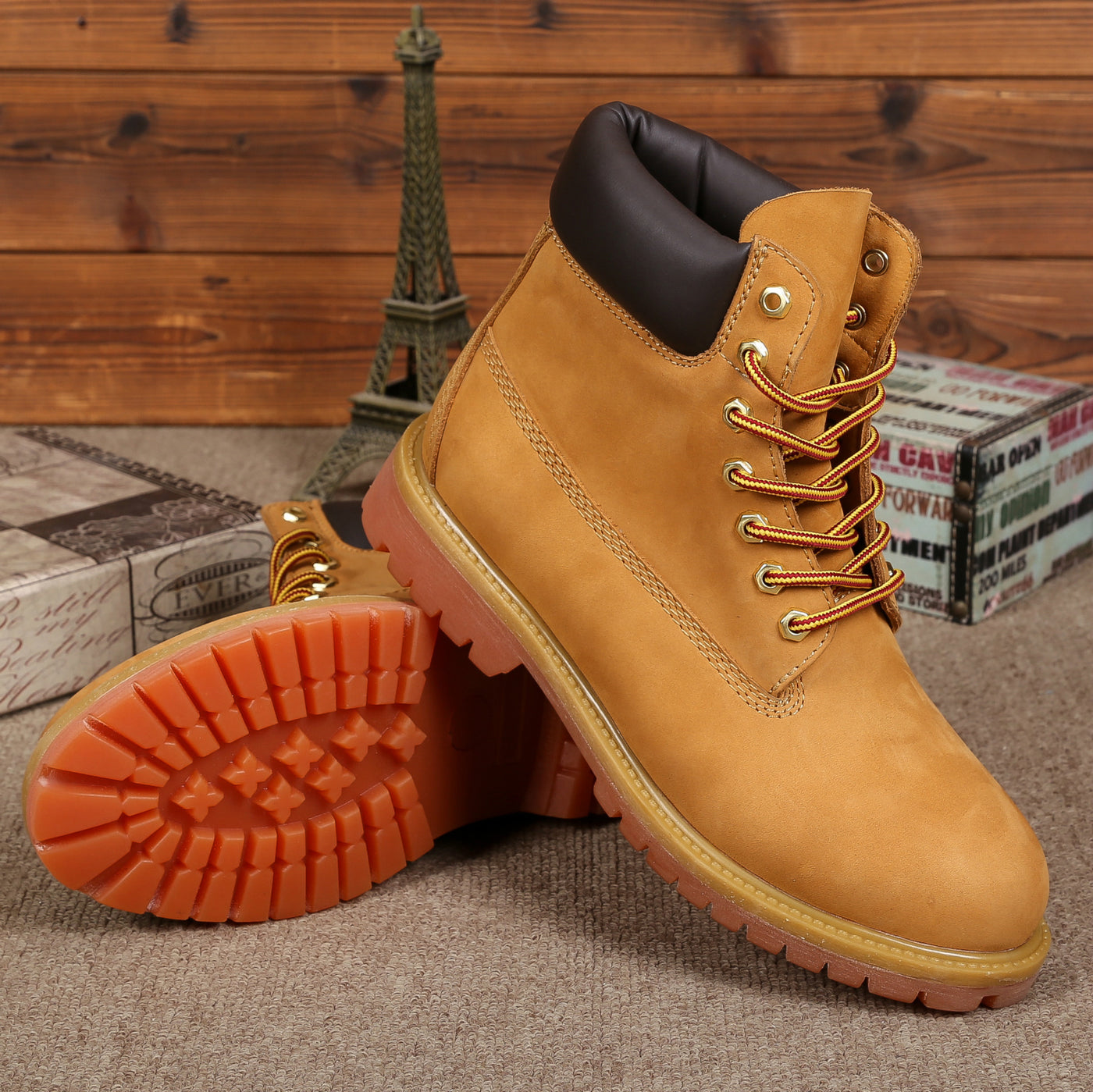 Men's Fashionable Warm High-top Boots - - Men's Boots - Carvan Mart