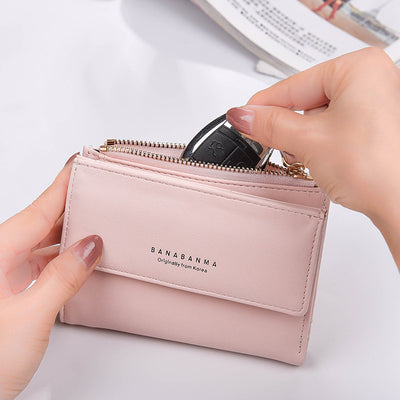 Women's Wallet Short Two-fold Wallet - Carvan Mart