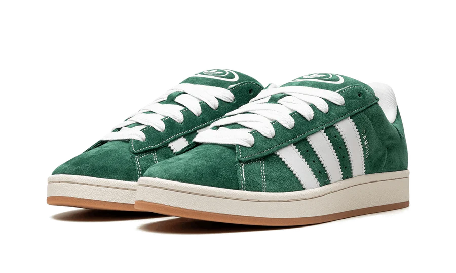 adidas Campus 00s Shoes - Green White - Shoes - Carvan Mart