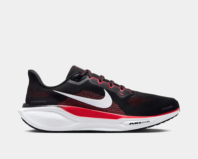 Nike Air Zoom Pegasus 41 Road Running Shoes - Black Fire Red White - Sneakers - Carvan Mart