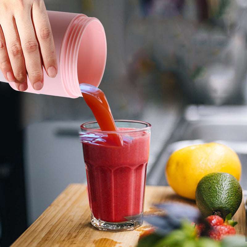 450ML Mini Portable Blender Mixer Cooking Appliances Food Processor Food Mixers Smoothie Blenders Cup Juicers Kitchen Appliance - Carvan Mart