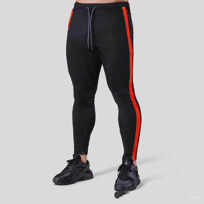 Men's Sports and Leisure Fitness Pants - Durable Polyester Gym Pants - Light board black - Men's Pants - Carvan Mart