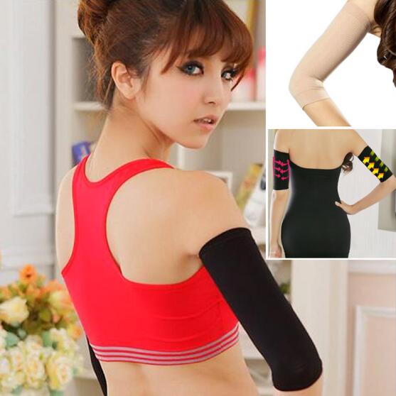 Women Arm Shaping Sleeves Ladies Elastic Slimming Shaperwear - Carvan Mart