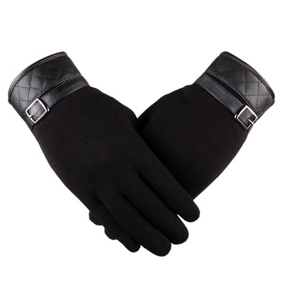 Winter touch screen gloves - Black - Women Gloves & Mittens - Carvan Mart