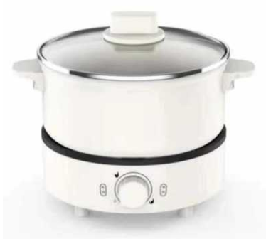 Split Type Multifunctional Electric Heating Pot - White - Smart Ovens - Carvan Mart