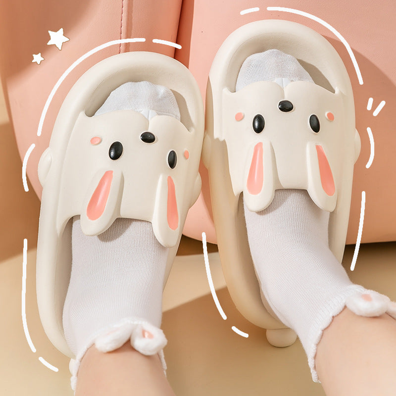 Cute Rabbit Slippers For Kids Women Slippers - Carvan Mart