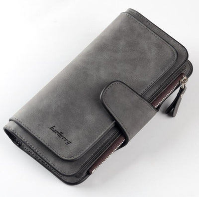 Fashion Woman Wallet - Dark gray - Women's Wallet - Carvan Mart