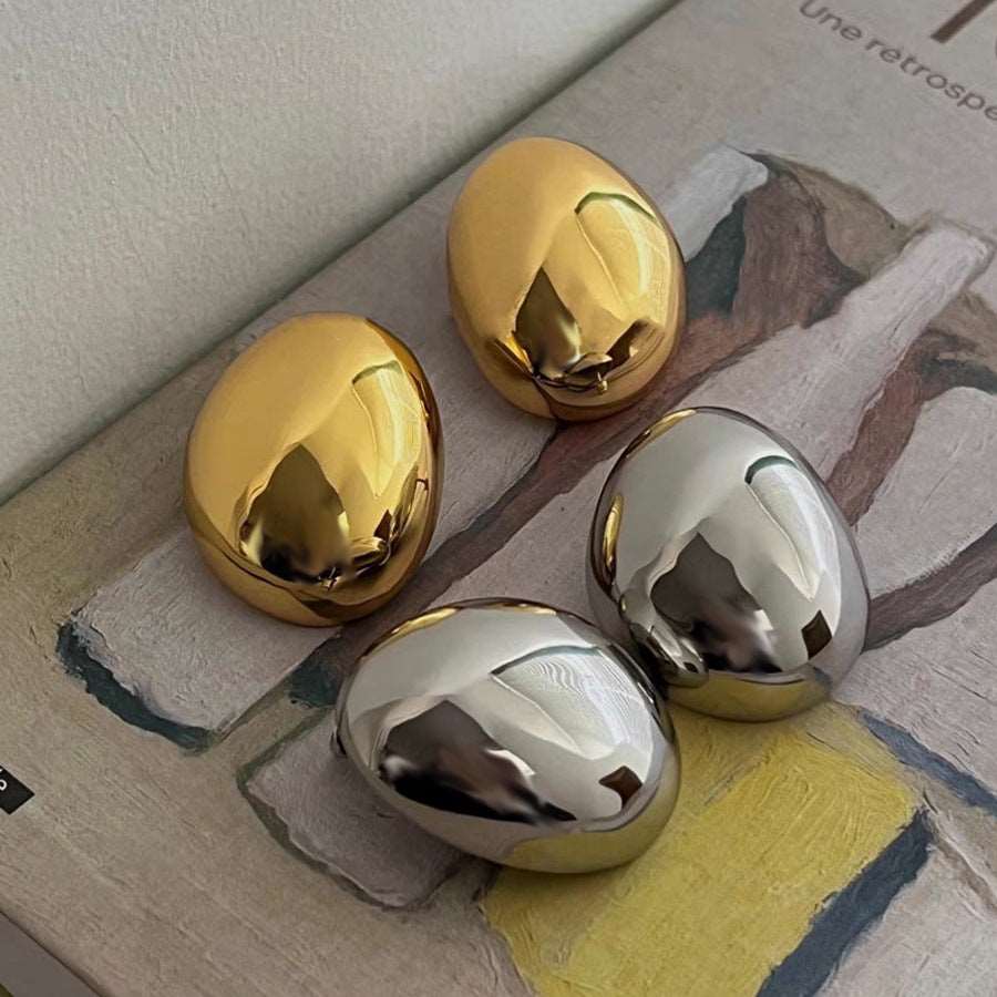 Gold Large Earrings Women's Three-dimensional Special-interest Design - Carvan Mart Ltd