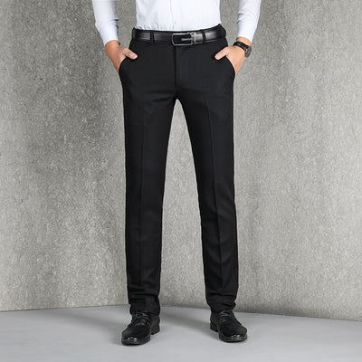 Classic Men's Dress Pants - Tailored Formal Trousers for Work - Carvan Mart