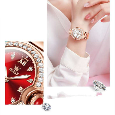 Explosions Waterproof Ladies Watch Women - Carvan Mart