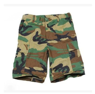 Camouflage Tactical Shorts Mens Multi-Pocket Cargo Shorts - Carvan Mart
