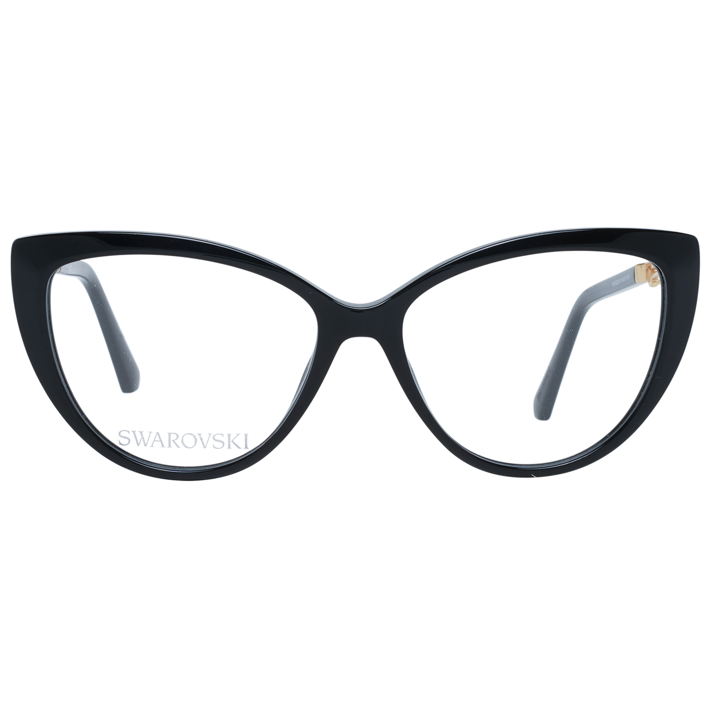 Swarovski Elegant Black Cat Eye Designer Eyeglasses - - - Swarovski