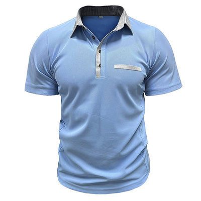 Men's Casual Short Sleeve Polo Shirt - Stylish & Comfortable Summer Wear - Carvan Mart