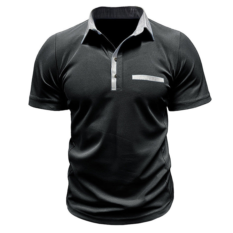 Men's Casual Short Sleeve Polo Shirt - Stylish & Comfortable Summer Wear - Carvan Mart