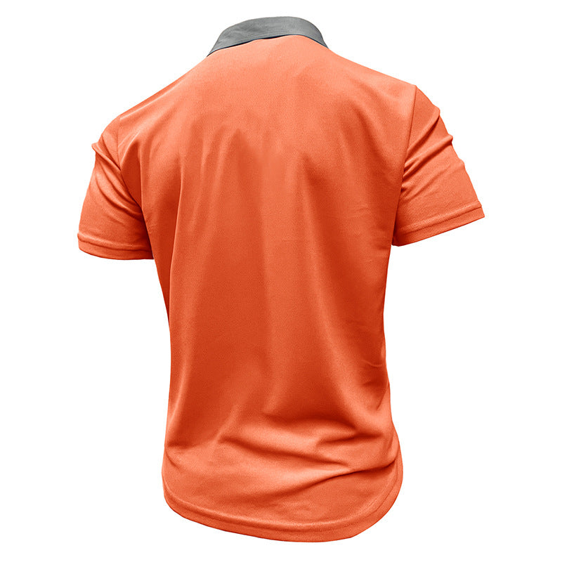 Men's Casual Short Sleeve Polo Shirt - Stylish & Comfortable Summer Wear - Carvan Mart