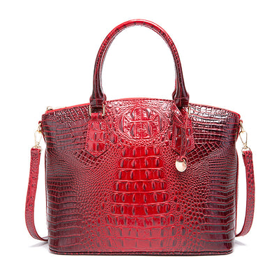 Modern Portable Crossbody Retro Women's Handbag - PG 654 Red - Shoulder Bags - Carvan Mart