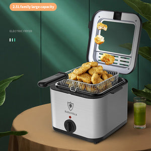 Visual Multifunctional Electric Air Fryer Skewer French Fries Machine - - Air Fryers - Carvan Mart