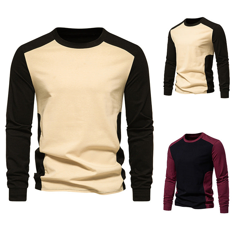 Winter New Long Sleeve T-shirt Round Neck - Carvan Mart Ltd