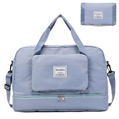 Foldable Travel Duffel Bags Sports Gym Tote Bag Women - Carvan Mart