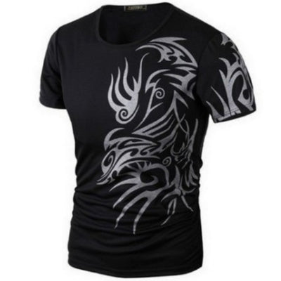 Summer 3D Men's Short Sleeve Fashion Printing - - Men's Shirts - Carvan Mart