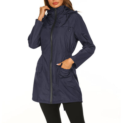 Women's Sports Wear Hooded Jacket - - Women's Coats & Jackets - Carvan Mart