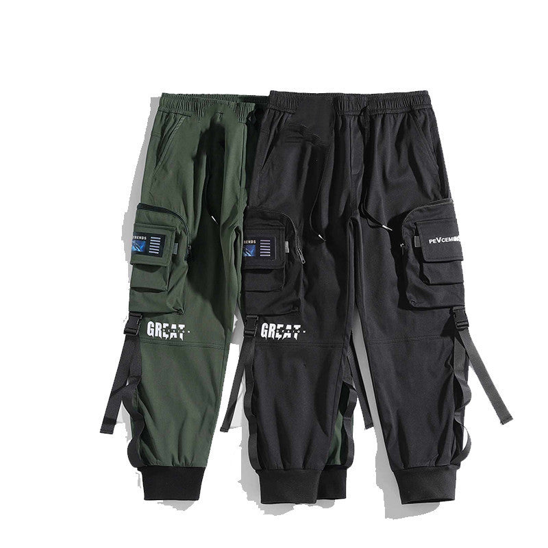 Men's Multi-Pocket Cargo Pants - Perfect for Outdoor Activities - - Men's Pants - Carvan Mart