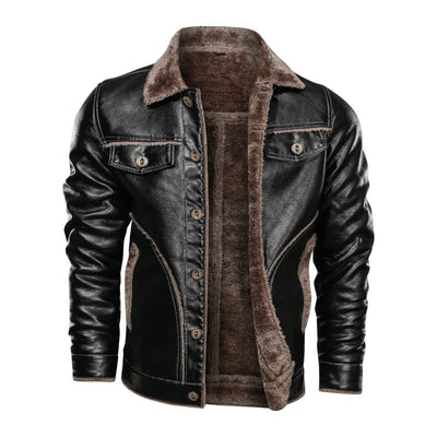 leather jacket - Carvan Mart