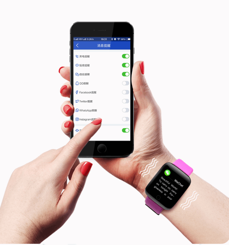 Blood Pressure Monitoring Sports Bracelet - Carvan Mart