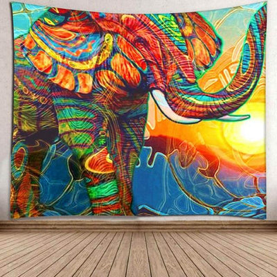 Sunshine Elephant Tapestry Home Art Decoration - - Bedding Sets - Carvan Mart