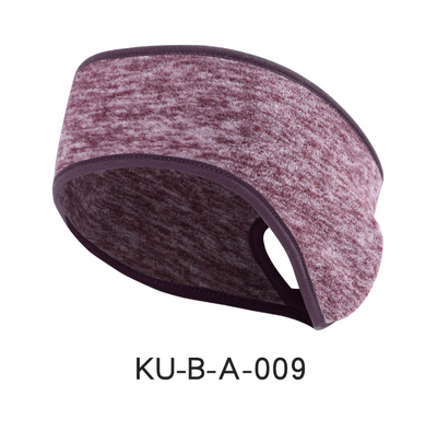 Winter Running Horsetail Hole Earmuffs Windproof and Cold Earmuffs - KUB A 009 B - Women's Hats & Caps - Carvan Mart