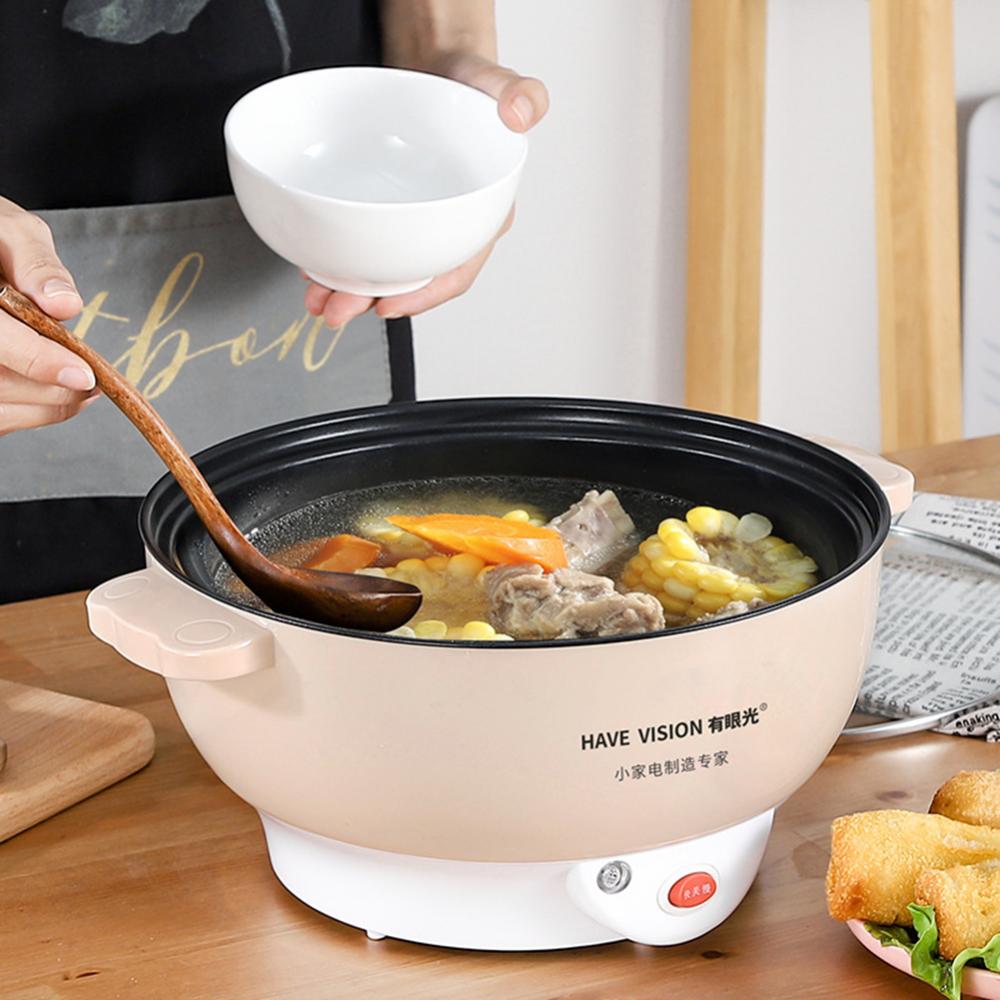 Stainless Steel Electric Cooker Non-stick Double Handle - Carvan Mart Ltd