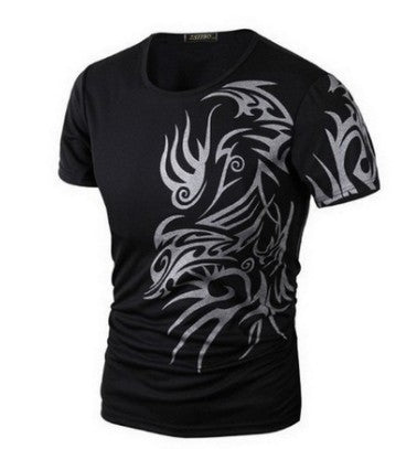 Summer 3D Men's Short Sleeve Fashion Printing - - Men's Shirts - Carvan Mart