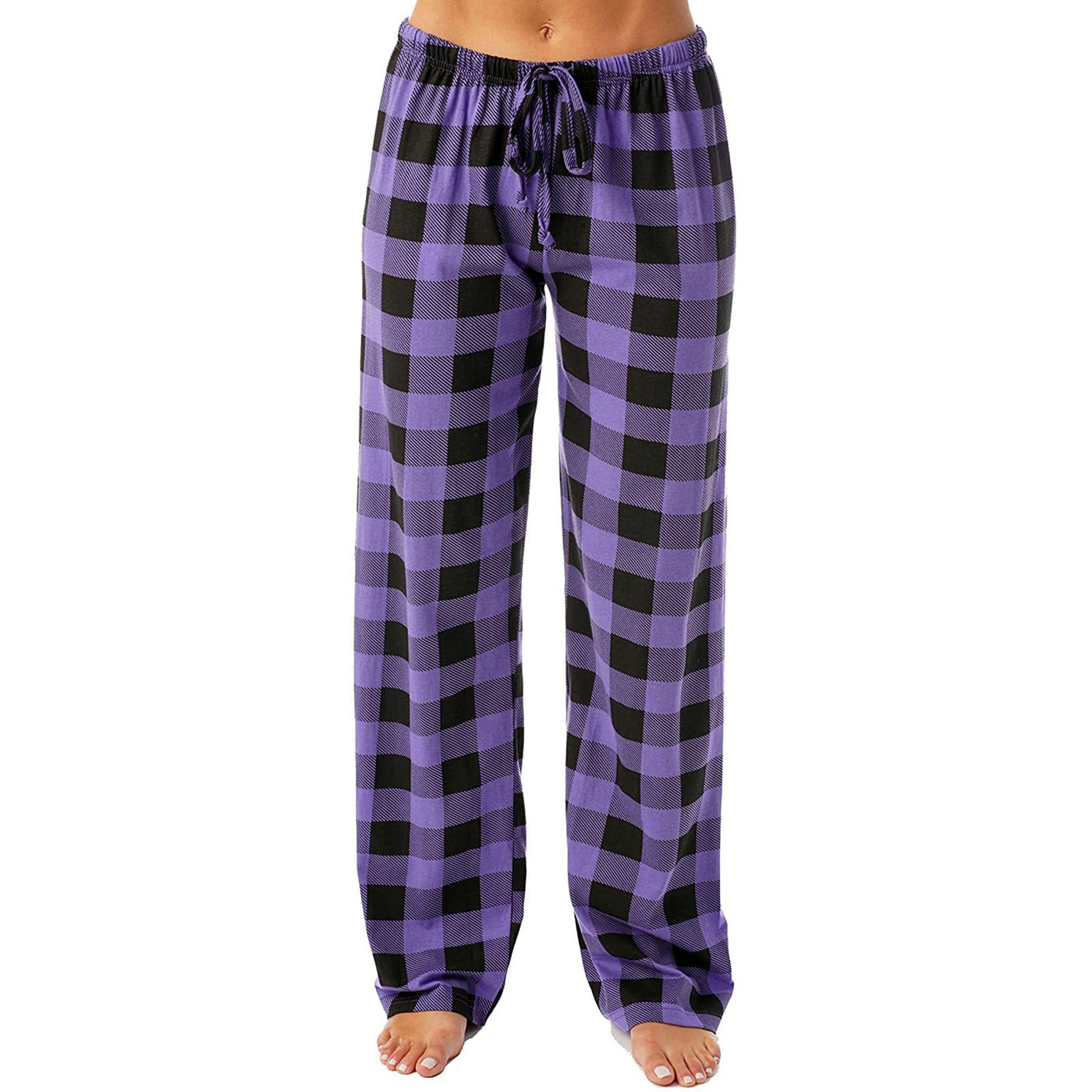 Trendy Checkered Pants for Casual Wear - Plaid Design - Carvan Mart