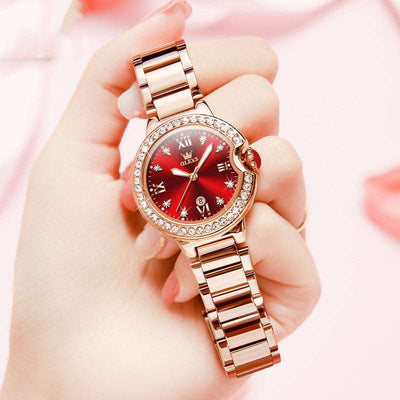 Explosions Waterproof Ladies Watch Women - Carvan Mart