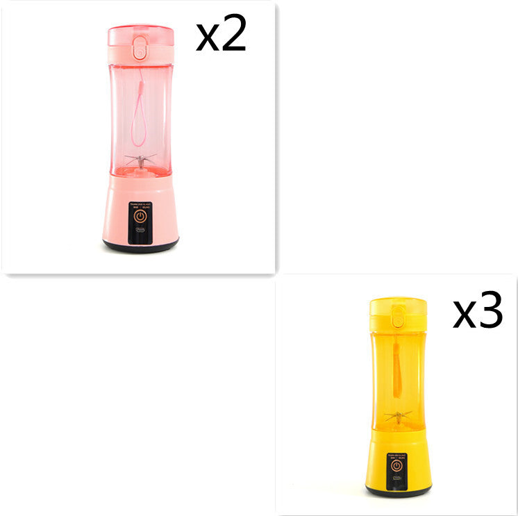 Portable Blender Portable Fruit Electric Juicing Cup Kitchen Gadgets - Set12 USB - Compact Blenders - Carvan Mart