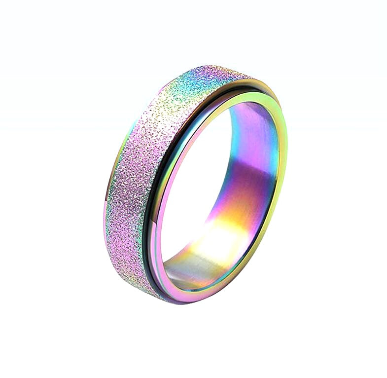 Tunable Anxiety Rings Relieve Stress Rings - Colorful - Women's Rings - Carvan Mart