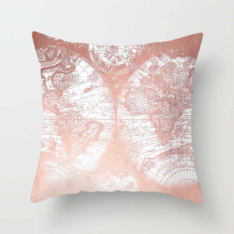 Pink Sofa Cushion Pillowcase - Carvan Mart