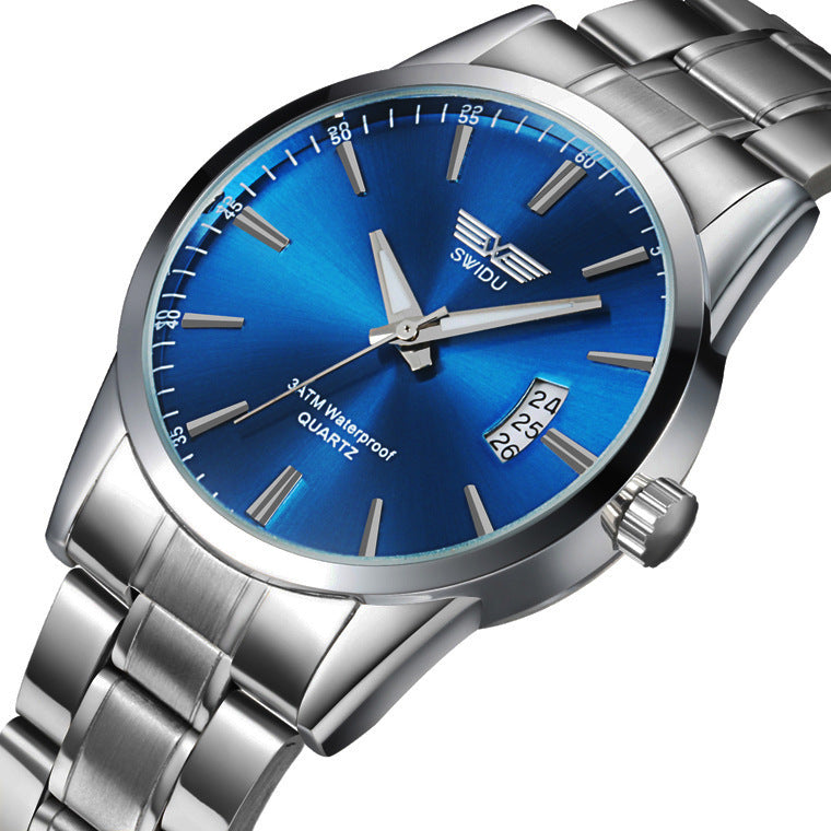 New watches, men's single day steel watches, non mechanical watches, foreign trade watches wholesale - Carvan Mart