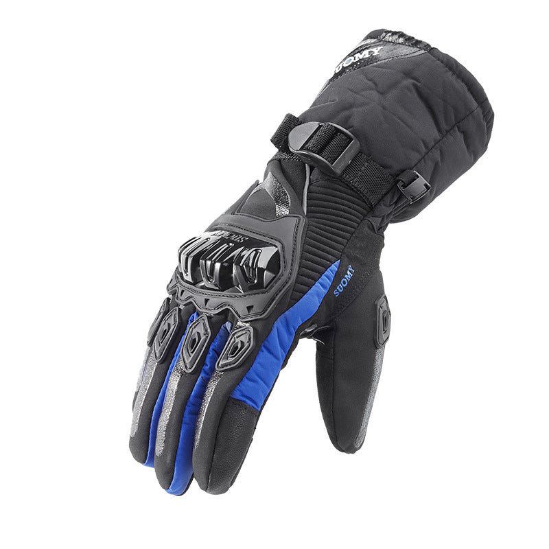 gloves for motorcycle - Blue - Women Gloves & Mittens - Carvan Mart