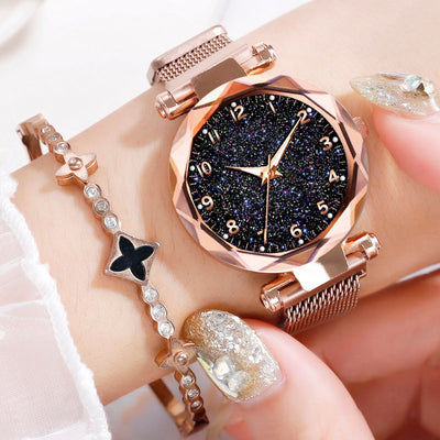 Time simple leisure atmosphere student star watch - - Women's Watches - Carvan Mart