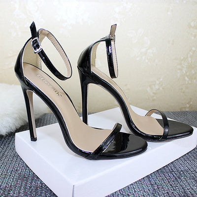 High Heels Sandals Women Shoes - Black - High Heels - Carvan Mart