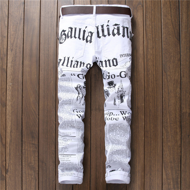 Newspaper Jeans - - Men's Jeans - Carvan Mart