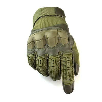 Off-road Sports Gloves Touch Screen As Tactical Gloves - Green - Men's Gloves - Carvan Mart