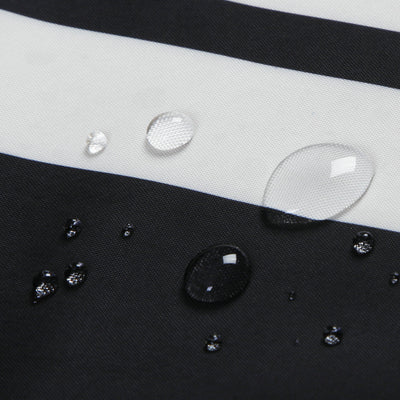 Waterproof Shower Curtain Spring Spun Polyester Shower Curtain - Carvan Mart