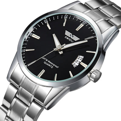 New watches, men's single day steel watches, non mechanical watches, foreign trade watches wholesale - Carvan Mart