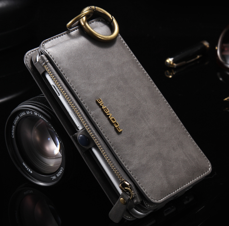 Luxury PU Leather Case For 8 Plus X XR XS Max 11 Flip Stand Wallet Cases For  8 7 Plus 6s SE Pouch Capinhas - Carvan Mart