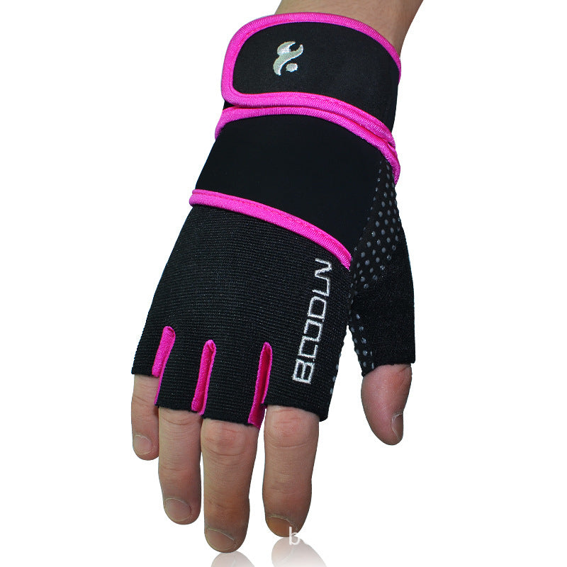 Wrist Guard Non-slip Weight Lifting Equipment Fitness Gloves - Carvan Mart
